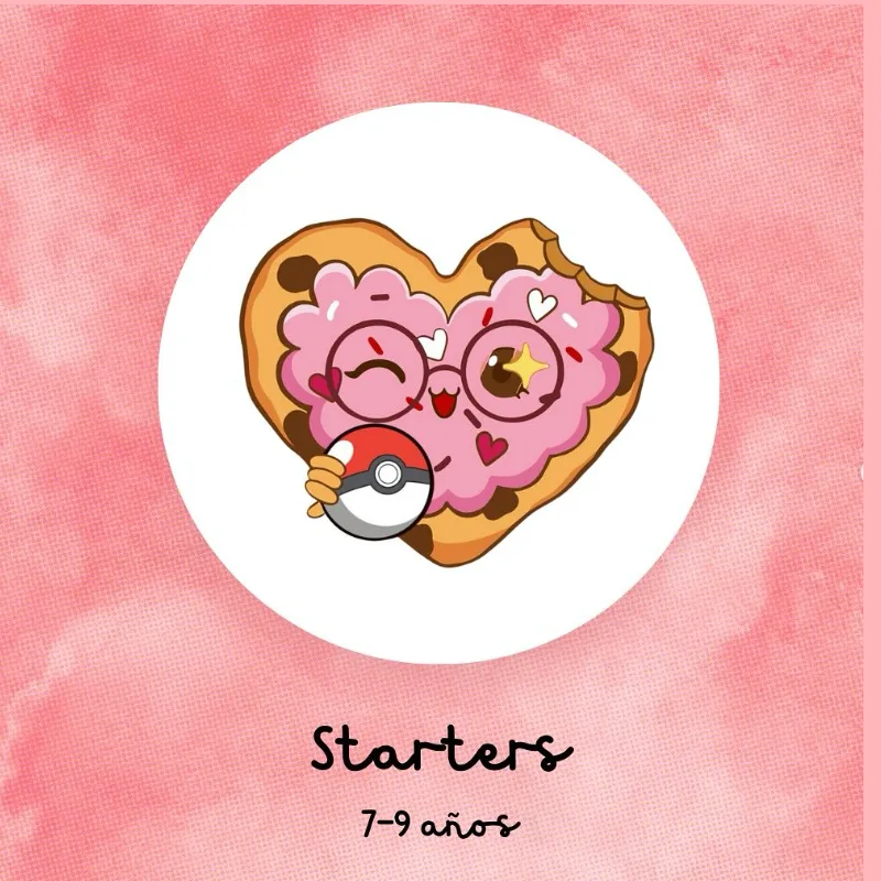Starters — inglés para niños de 7 a 9 años