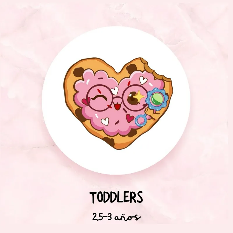 Toddlers — inglés para niños de 2,5 a 3 años