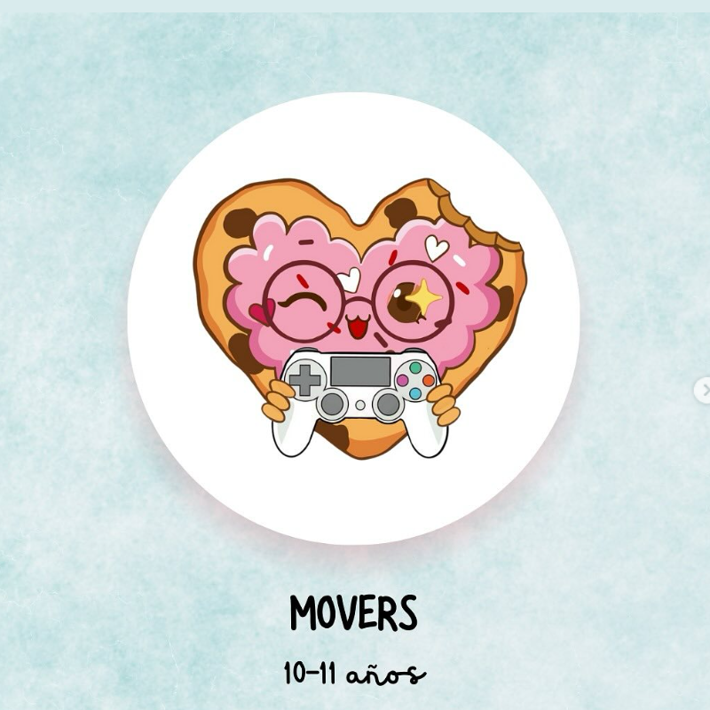 Movers — inglés para niños de 10 a 11 años